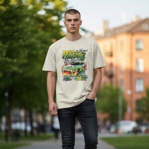 Men's "The Speedway Racing" Graphic T-Shirt XL (A1)